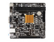 BIOSTAR A68N-2100K, MB + CPU onboard: Dual-core AMD E1-6010 1.35GHz, 2xDDR3-1600, AMD Radeon R2 Graphics, support HDCP, VGA, HDMI, 1x PCI-Ex16, 2xSATA3, COM+LPT headers, ALC887 7.1-Ch HDA, 1xGbE LAN, 2xUSB3.2 Gen1, 2xUSB 2.0, mini-ITX